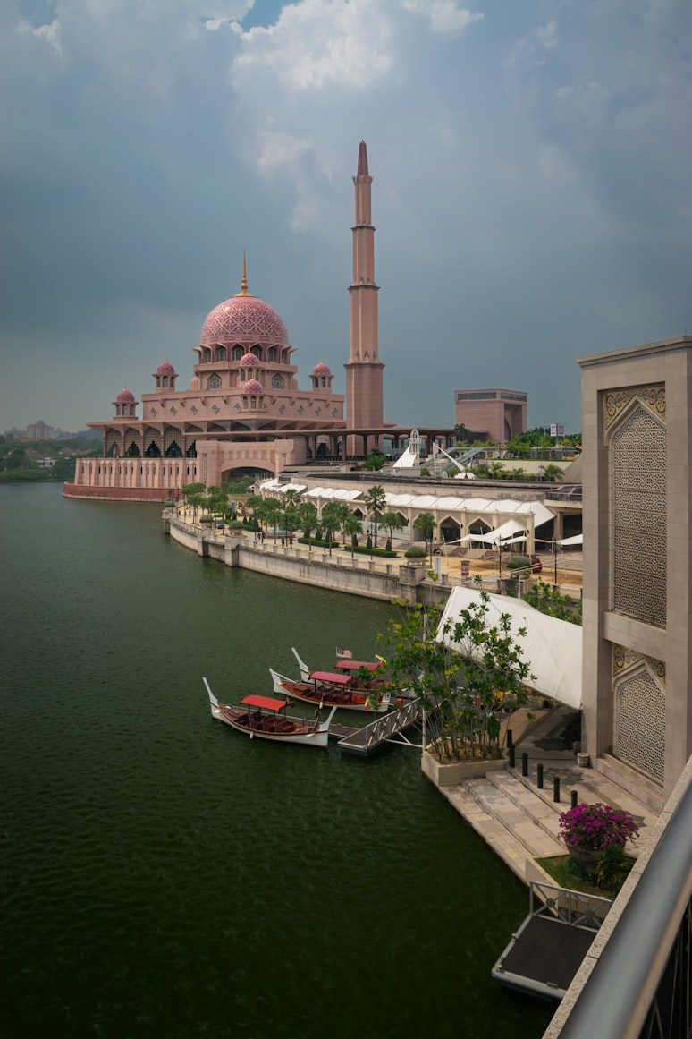 Putra Mosque in Putrajaya, Malaysia